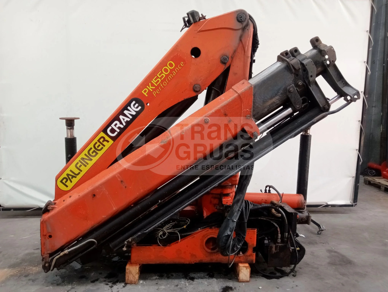 Grúa hidráulica Palfinger PK 15500 - Кран за натоварување: слика 1 Grúa hidráulica Palfinger PK 15500 - Кран за натоварување: слика 1