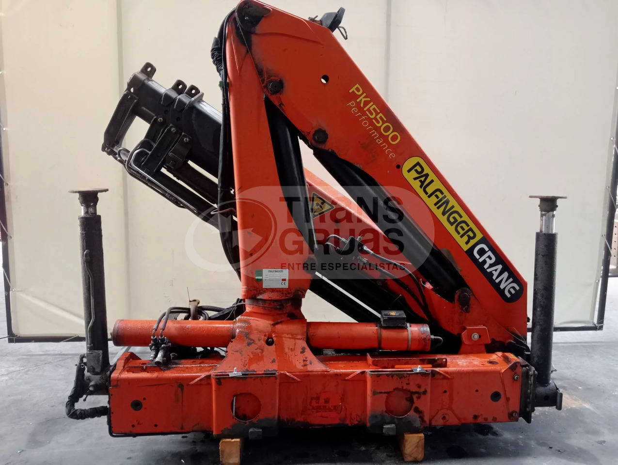 Grúa hidráulica Palfinger PK 15500 - Кран за натоварување: слика 2 Grúa hidráulica Palfinger PK 15500 - Кран за натоварување: слика 2