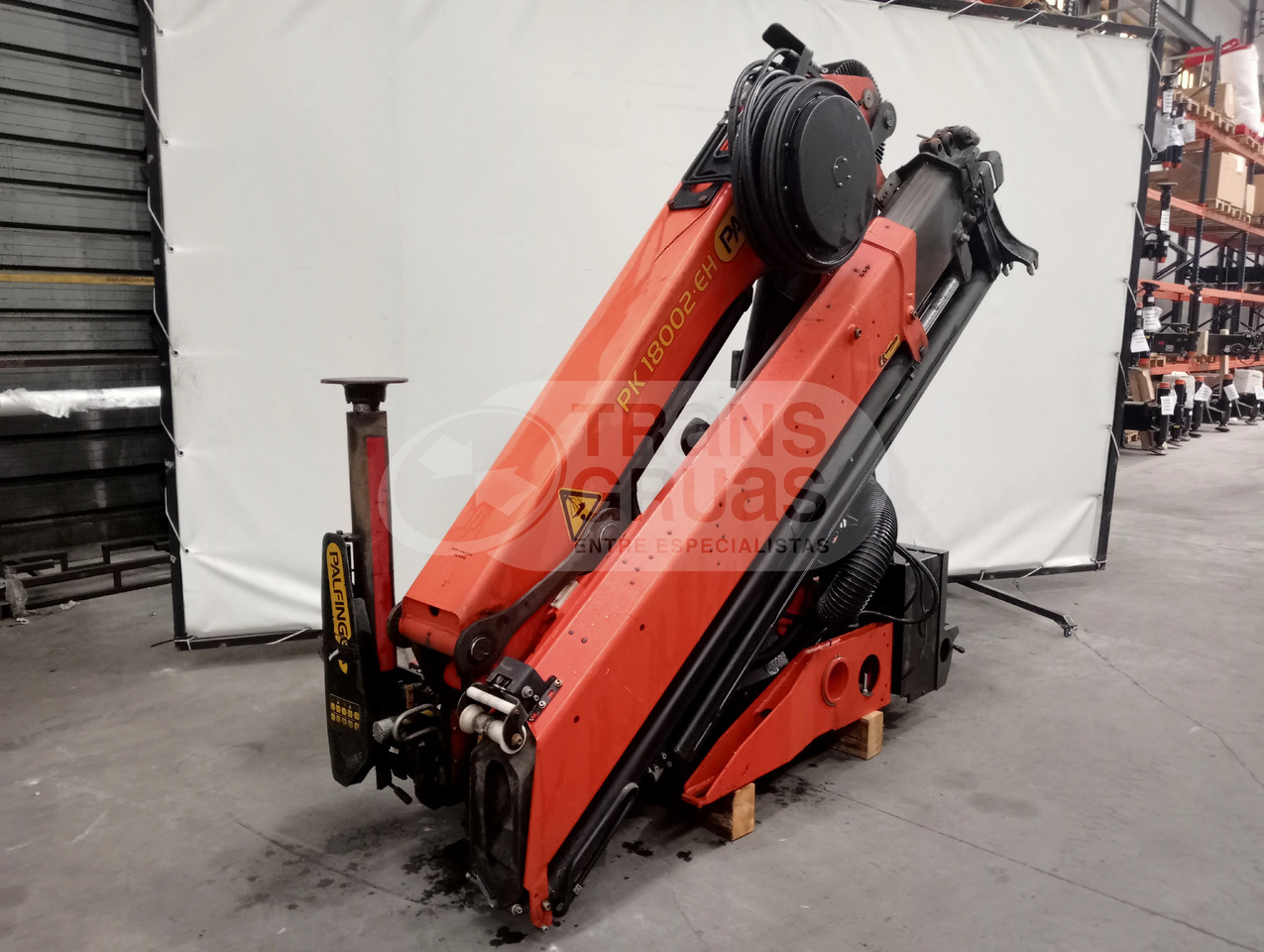 Grúa hidráulica Palfinger PK 18002 EH - Кран за натоварување: слика 2 Grúa hidráulica Palfinger PK 18002 EH - Кран за натоварување: слика 2