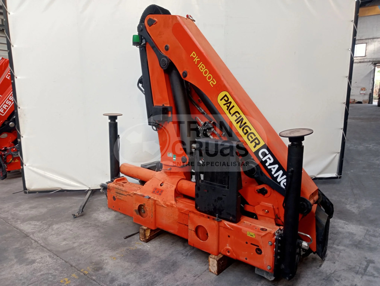 Grúa hidráulica Palfinger PK 18002 EH - Кран за натоварување: слика 3 Grúa hidráulica Palfinger PK 18002 EH - Кран за натоварување: слика 3