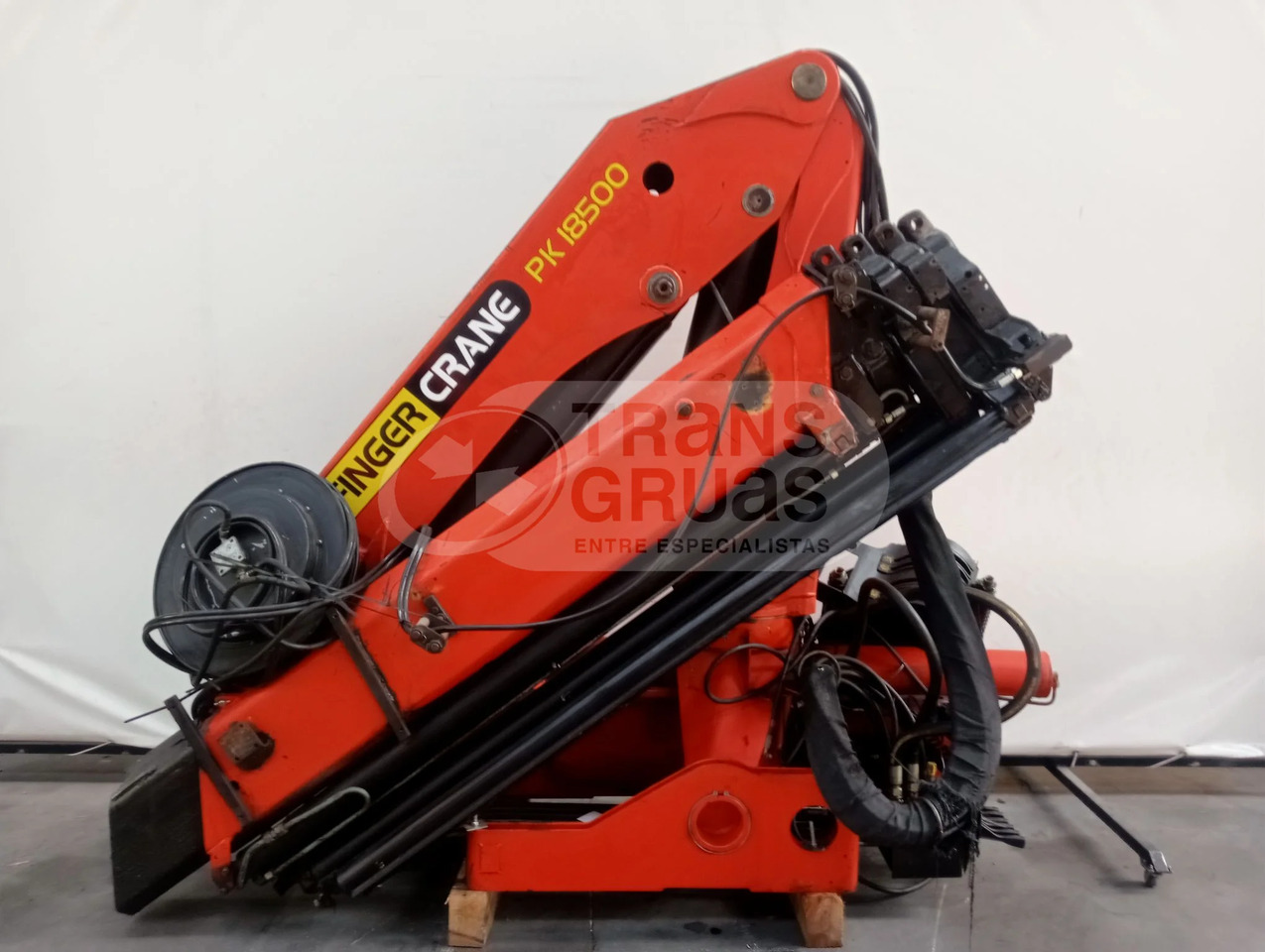 Grúa hidráulica Palfinger PK 18500 - Кран за натоварување: слика 5 Grúa hidráulica Palfinger PK 18500 - Кран за натоварување: слика 5