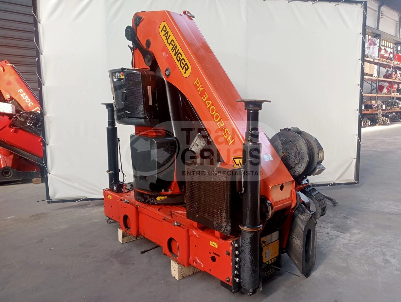 Grúa hidráulica Palfinger PK 34002 SH - Кран за натоварување: слика 3 Grúa hidráulica Palfinger PK 34002 SH - Кран за натоварување: слика 3