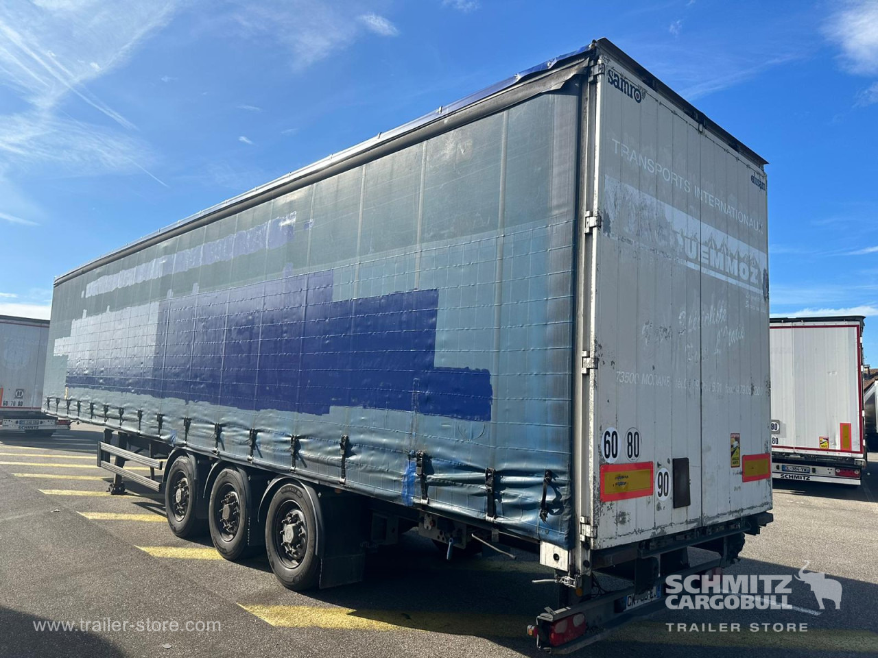 Полуприколка со церада SAMRO Curtainsider Standard: слика 7