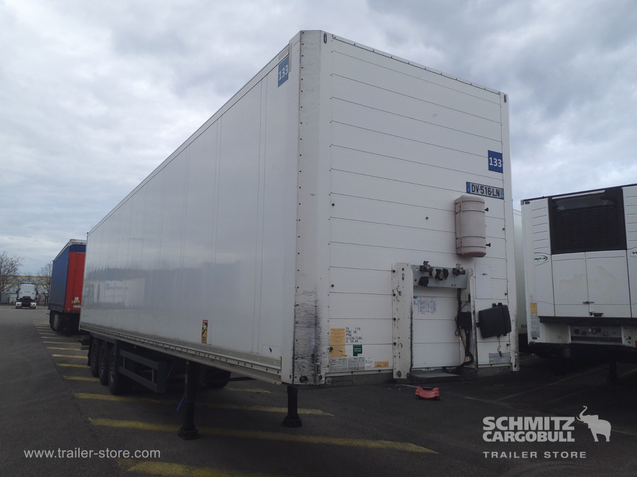 SCHMITZ Caisse sèche Double deck - Полуприколка сандучар: слика 1 SCHMITZ Caisse sèche Double deck - Полуприколка сандучар: слика 1