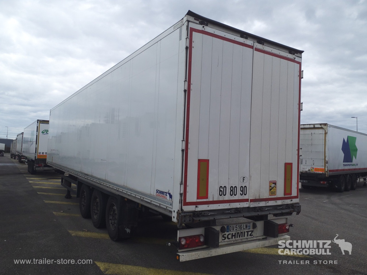 SCHMITZ Caisse sèche Double deck - Полуприколка сандучар: слика 2 SCHMITZ Caisse sèche Double deck - Полуприколка сандучар: слика 2