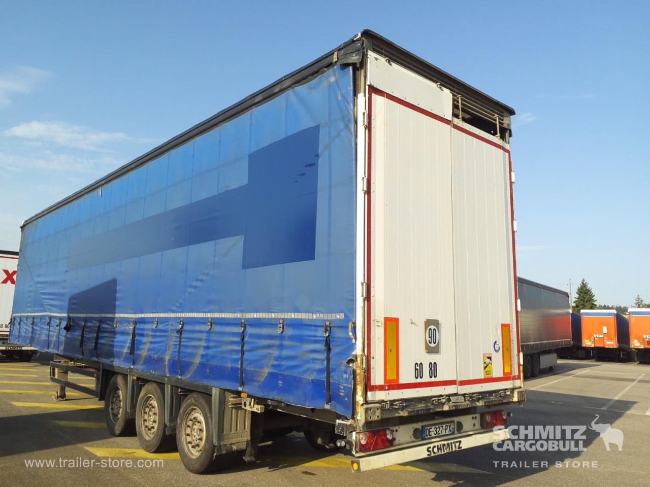 SCHMITZ Curtainsider Mega - Полуприколка со церада: слика 4 SCHMITZ Curtainsider Mega - Полуприколка со церада: слика 4