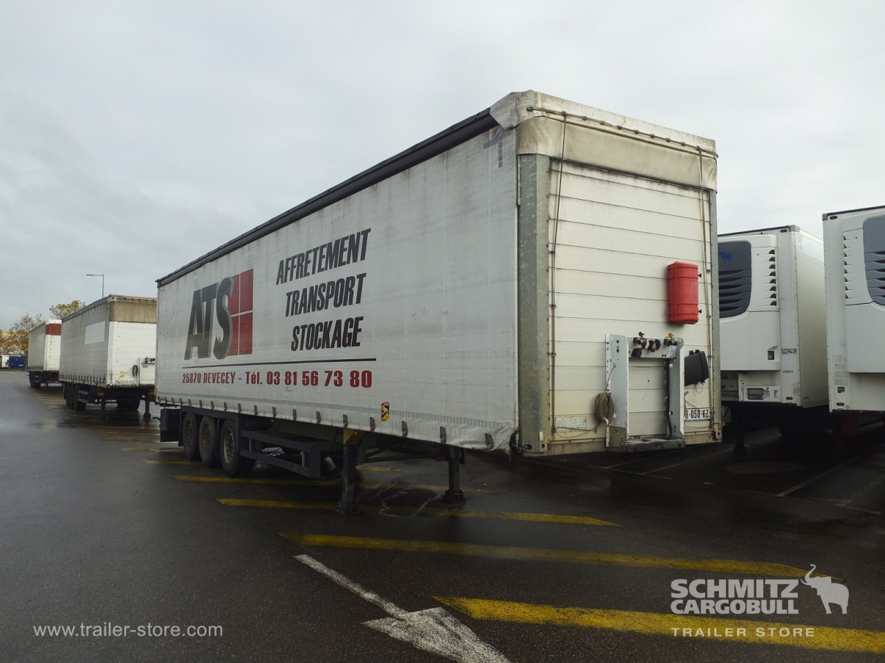 SCHMITZ Curtainsider Standard - Полуприколка со церада: слика 1 SCHMITZ Curtainsider Standard - Полуприколка со церада: слика 1