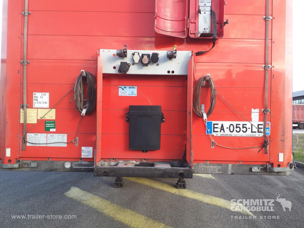 SCHMITZ Rideaux Coulissant Standard - Полуприколка со церада: слика 3 SCHMITZ Rideaux Coulissant Standard - Полуприколка со церада: слика 3