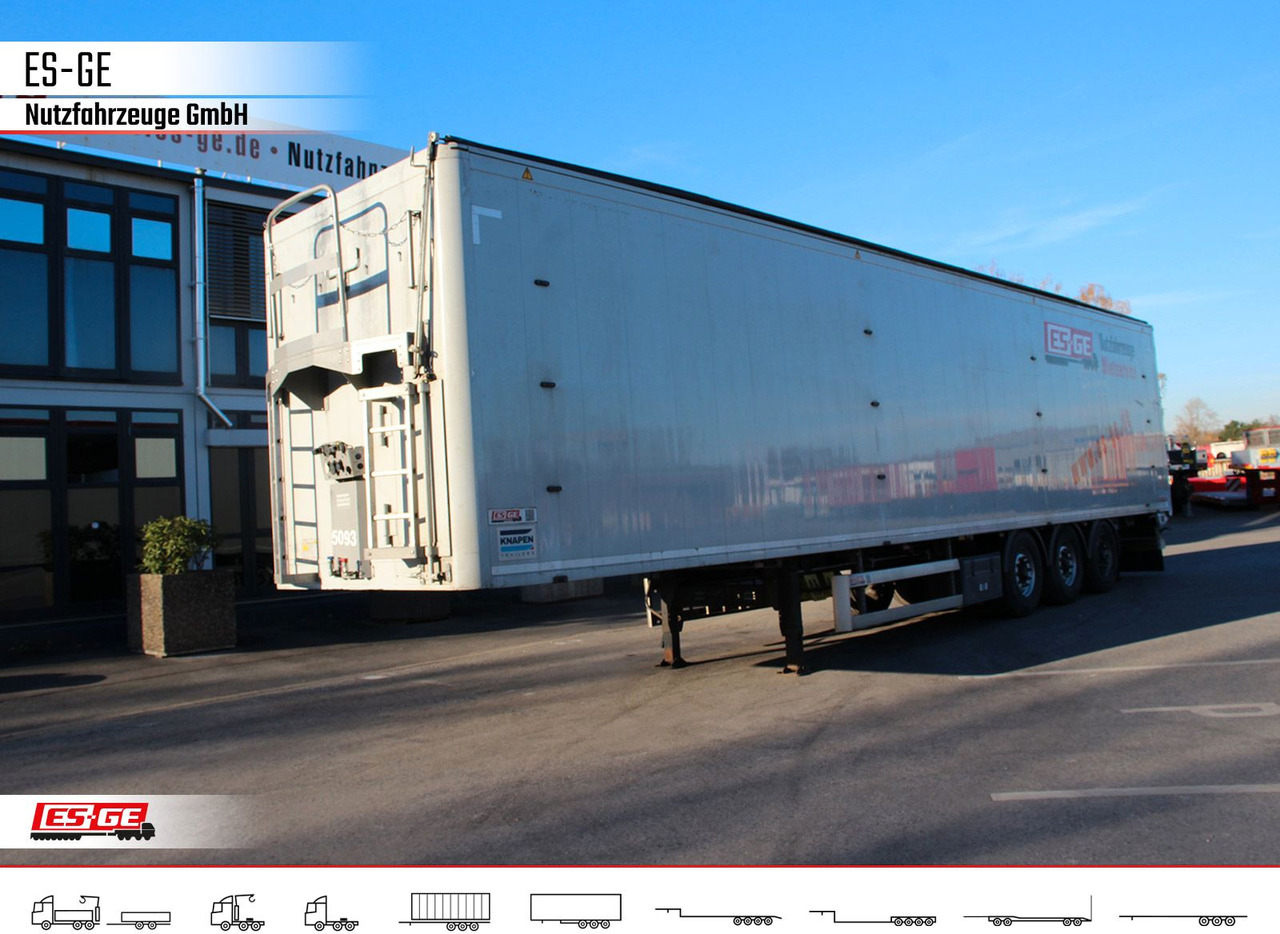 Knapen 3-Achs-Schubbodenauflieger 92m³ - Полуприколка со подвижен под за истовар: слика 3 Knapen 3-Achs-Schubbodenauflieger 92m³ - Полуприколка со подвижен под за истовар: слика 3