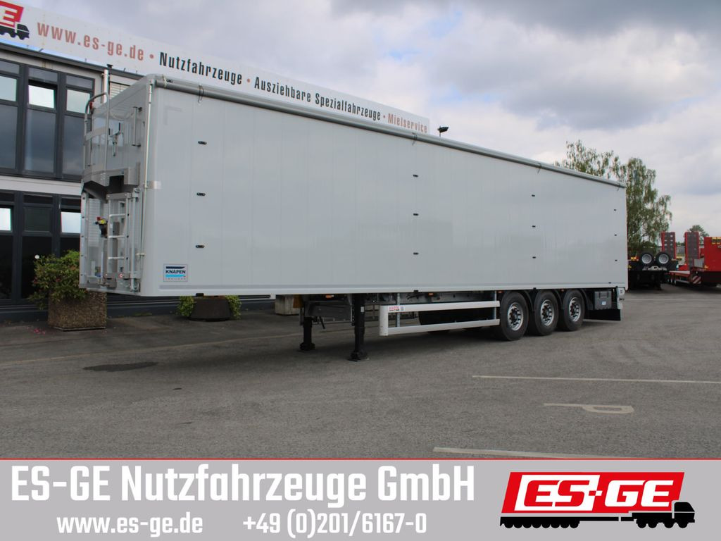 Knapen 3-Achs-Schubbodenauflieger 92m³ - Полуприколка со подвижен под за истовар: слика 1 Knapen 3-Achs-Schubbodenauflieger 92m³ - Полуприколка со подвижен под за истовар: слика 1