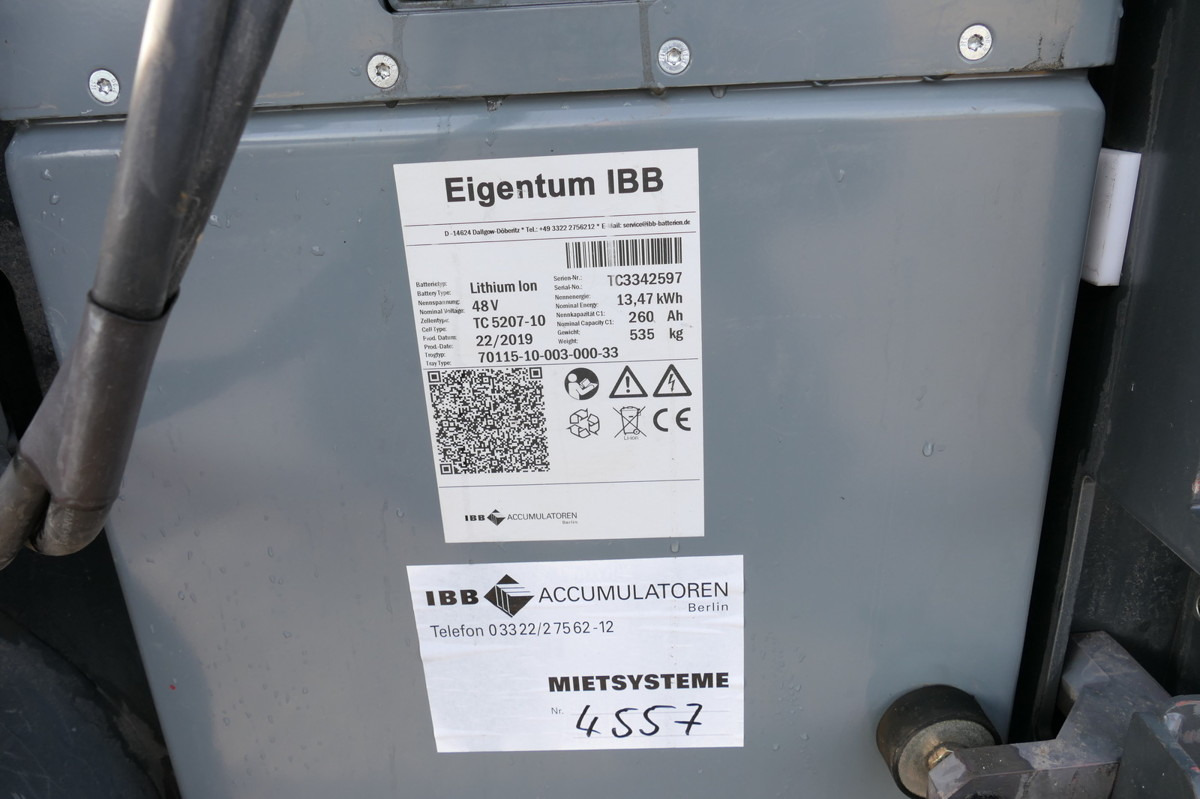 Лизинг на LINDE P 60 Z Schlepper Batterie 22/2019 3-Rad LINDE P 60 Z Schlepper Batterie 22/2019 3-Rad: слика 12