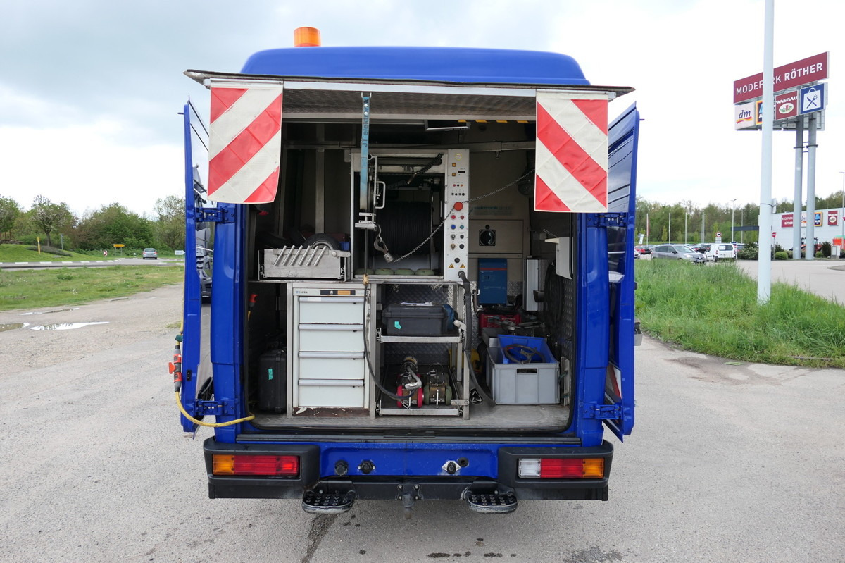 MERCEDES-BENZ Vario 816 D Kanalinspektion Kanal TV Standheizun - Вакуумски камион: слика 1 MERCEDES-BENZ Vario 816 D Kanalinspektion Kanal TV Standheizun - Вакуумски камион: слика 1