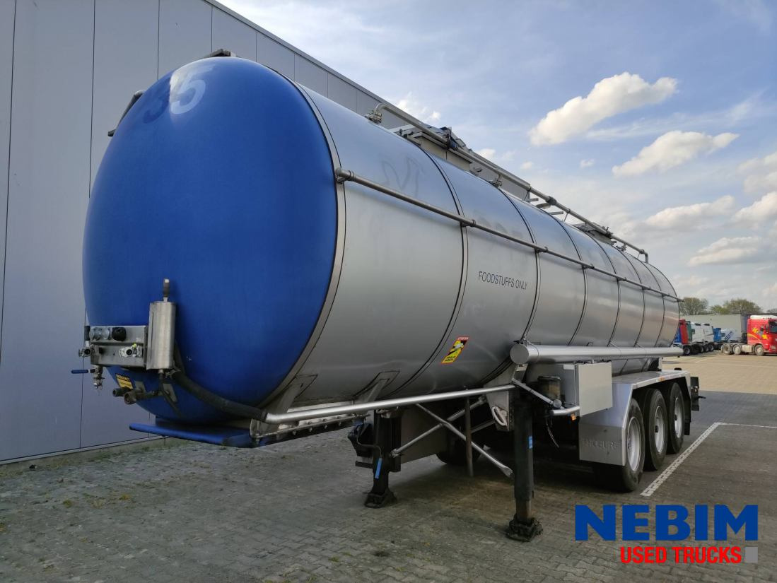 Burg BPO 12-27 Z - 26.165L - Inox Pump - Полуприколка цистерна: слика 1 Burg BPO 12-27 Z - 26.165L - Inox Pump - Полуприколка цистерна: слика 1