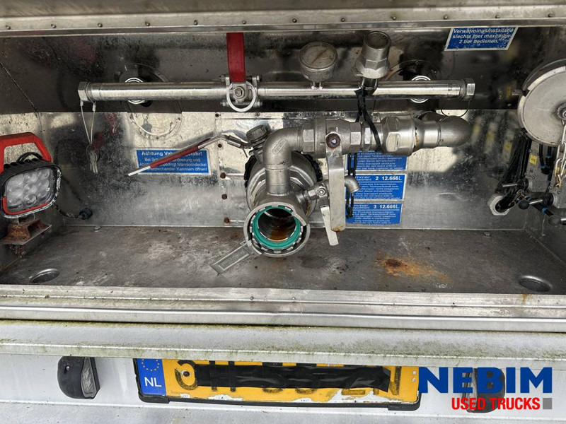 Feldbinder TSA 38.3 - 38.000Ltr - CIP LINES - Полуприколка цистерна: слика 3 Feldbinder TSA 38.3 - 38.000Ltr - CIP LINES - Полуприколка цистерна: слика 3