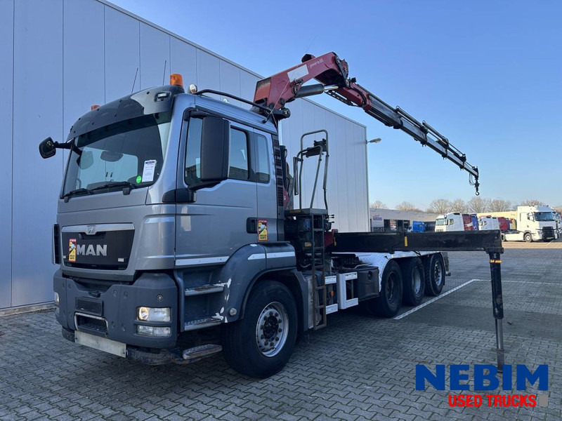 MAN TGS 420 8x4 TRIPLE - HMF 2620 K5 - 22,7t/m CRANE / KRAN - Камион со кука за подигање, Камион со кран: слика 1 MAN TGS 420 8x4 TRIPLE - HMF 2620 K5 - 22,7t/m CRANE / KRAN - Камион со кука за подигање, Камион со кран: слика 1
