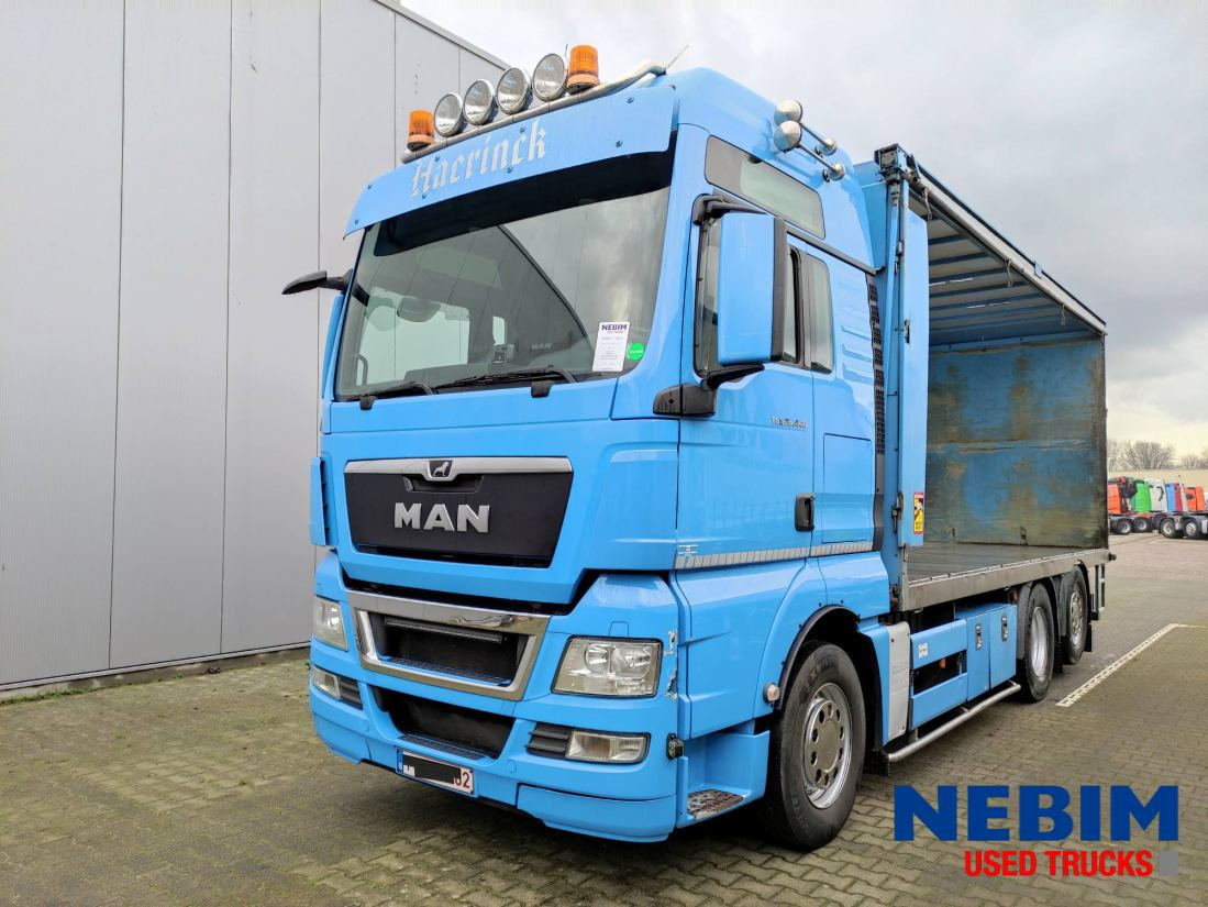 MAN TGX 26.440 XXL 6x2 - Poultry Transport - Chicken Transport - Камион со церада: слика 1 MAN TGX 26.440 XXL 6x2 - Poultry Transport - Chicken Transport - Камион со церада: слика 1