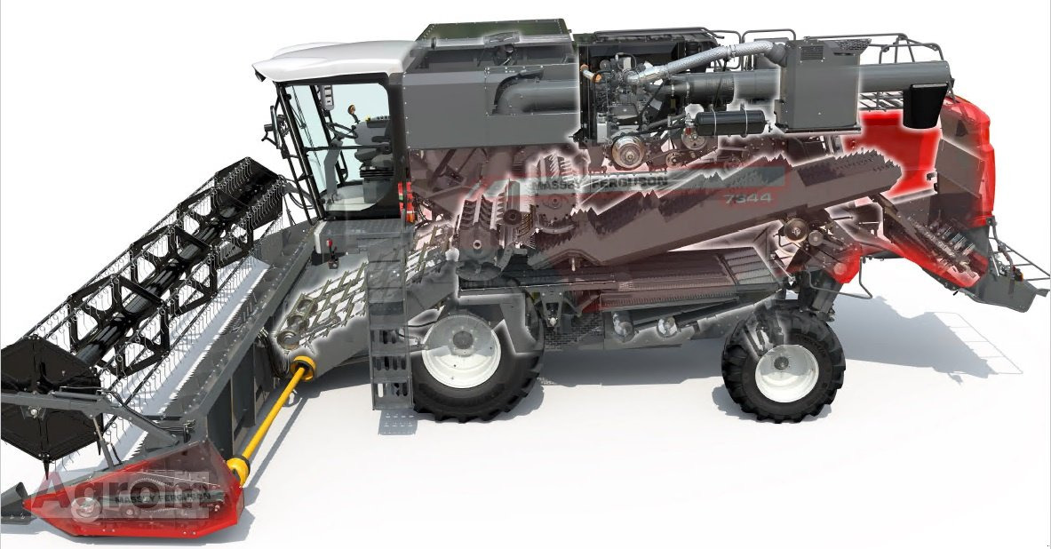 Massey Ferguson 7344 Activa - Комбајн: слика 3 Massey Ferguson 7344 Activa - Комбајн: слика 3
