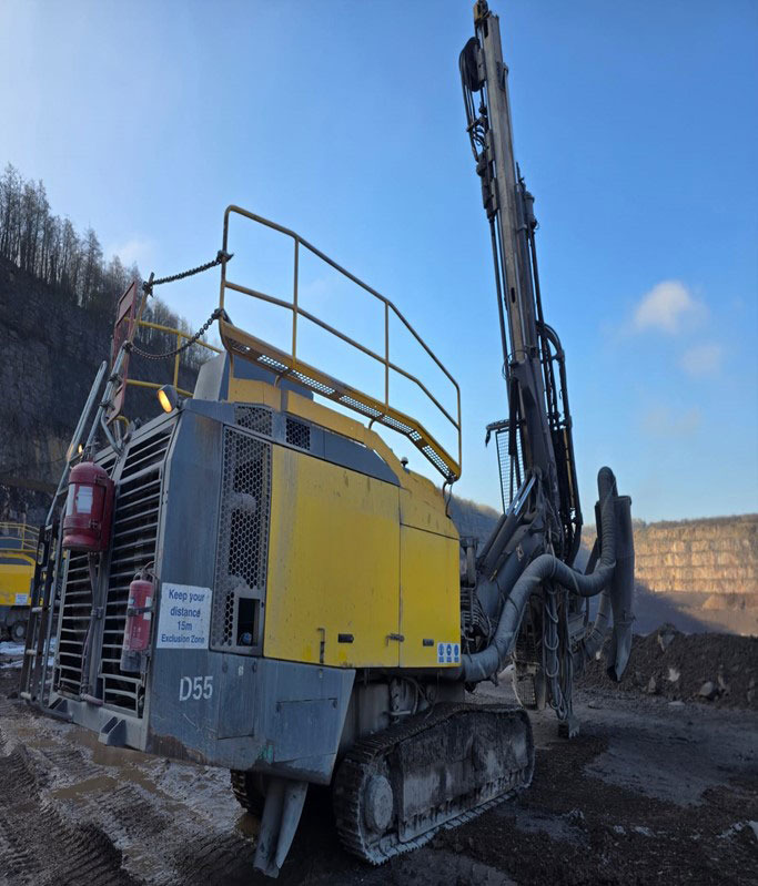 Atlas Copco (Epiroc) FlexiROC D55-10SF - Машина за бушење: слика 3 Atlas Copco (Epiroc) FlexiROC D55-10SF - Машина за бушење: слика 3