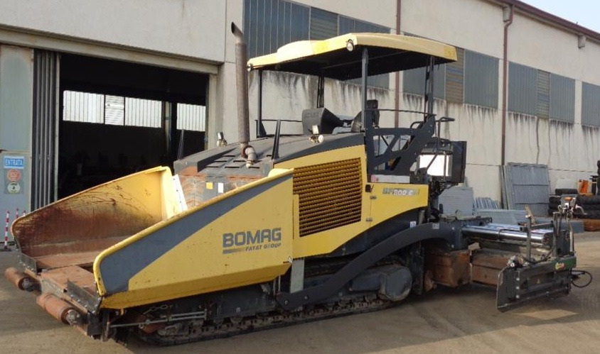 Bomag BF 800 C - Асфалтен поплочувач: слика 2 Bomag BF 800 C - Асфалтен поплочувач: слика 2