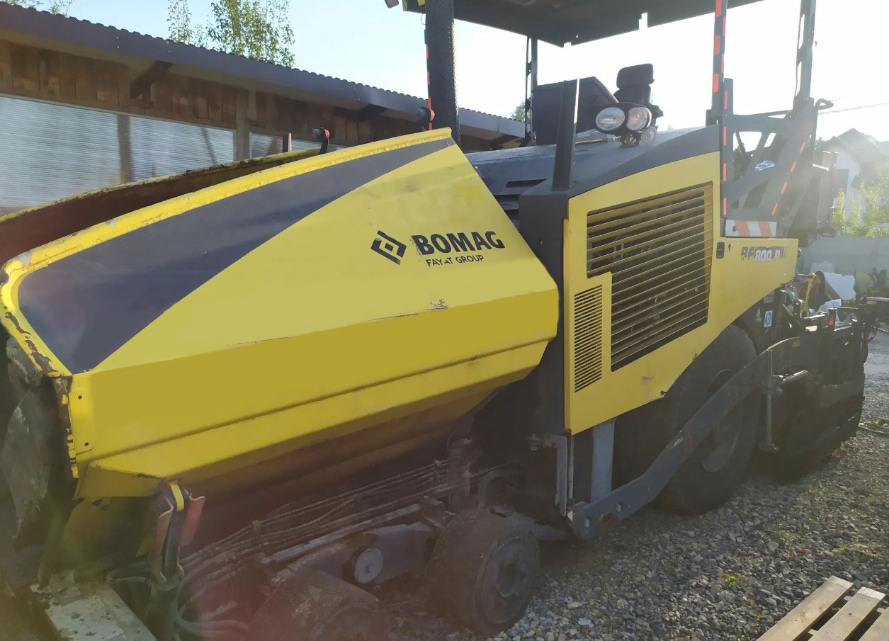Bomag BF 800 P - Асфалтен поплочувач: слика 1 Bomag BF 800 P - Асфалтен поплочувач: слика 1