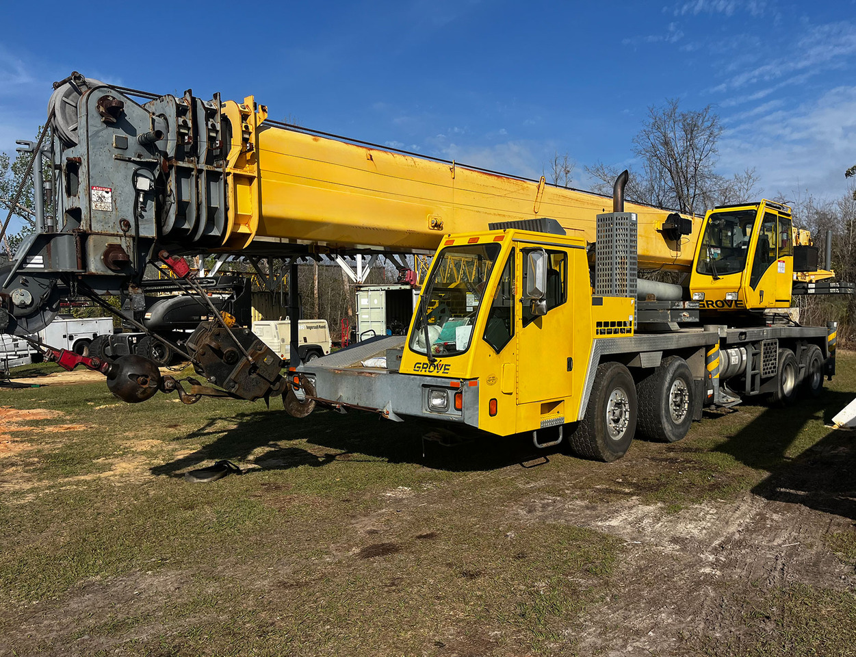 Grove TMS800E - Мобилен кран: слика 1 Grove TMS800E - Мобилен кран: слика 1