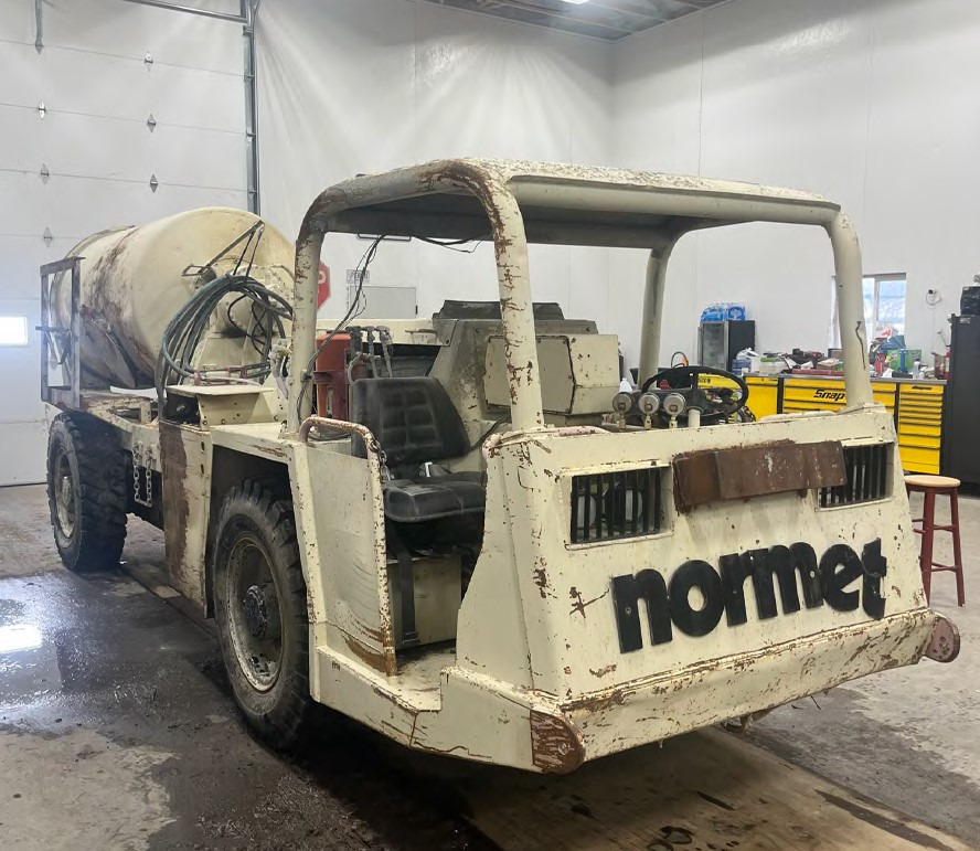 Normet A-64 - Камион миксер за бетон: слика 3 Normet A-64 - Камион миксер за бетон: слика 3