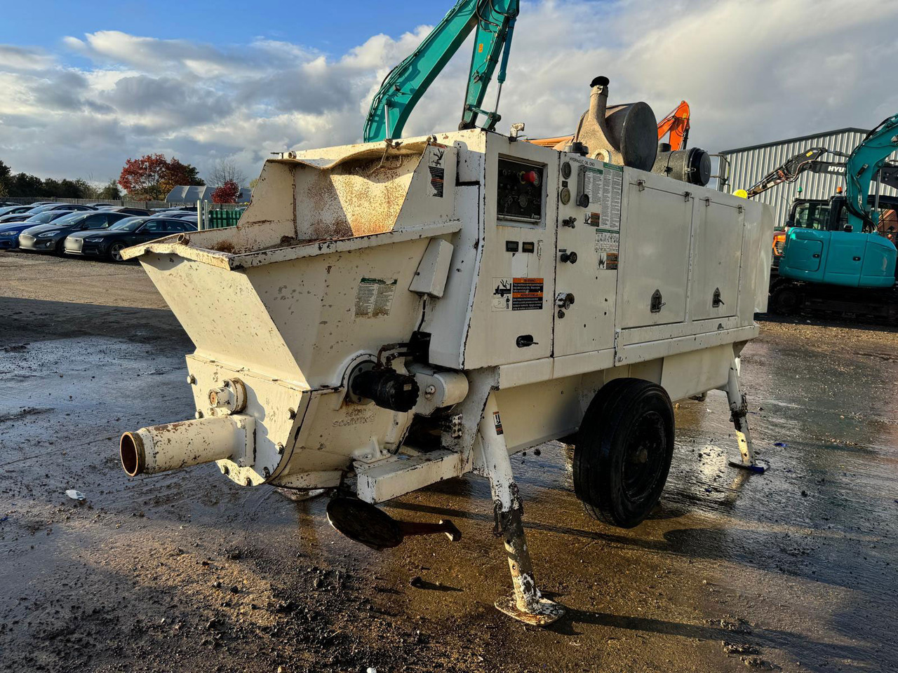 Schwing WP 1250 X - Стационарна бетонска пумпа: слика 4 Schwing WP 1250 X - Стационарна бетонска пумпа: слика 4