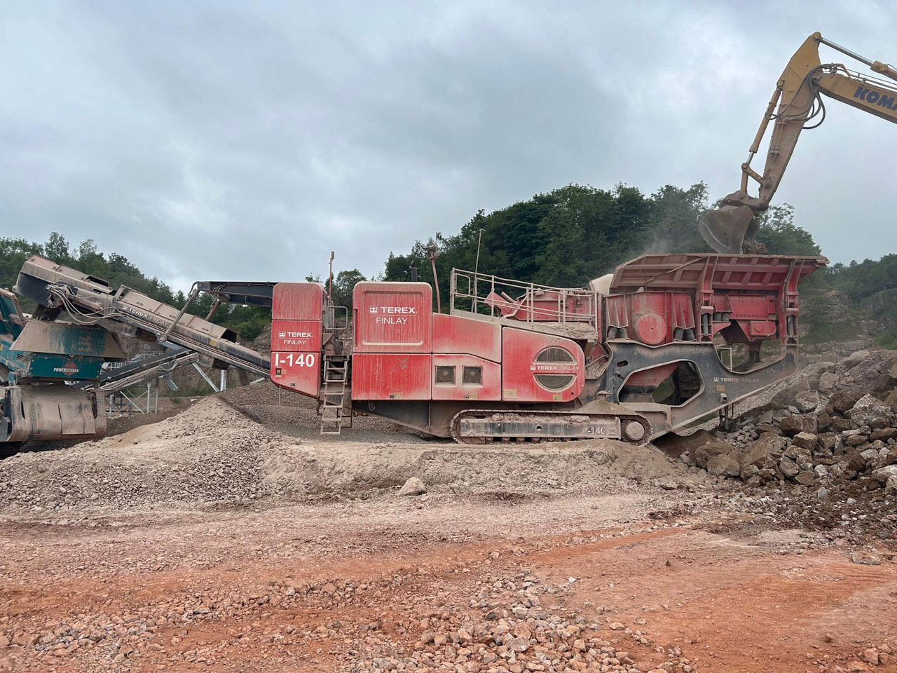 Terex Finlay I-140 - Ударна дробилката: слика 1 Terex Finlay I-140 - Ударна дробилката: слика 1