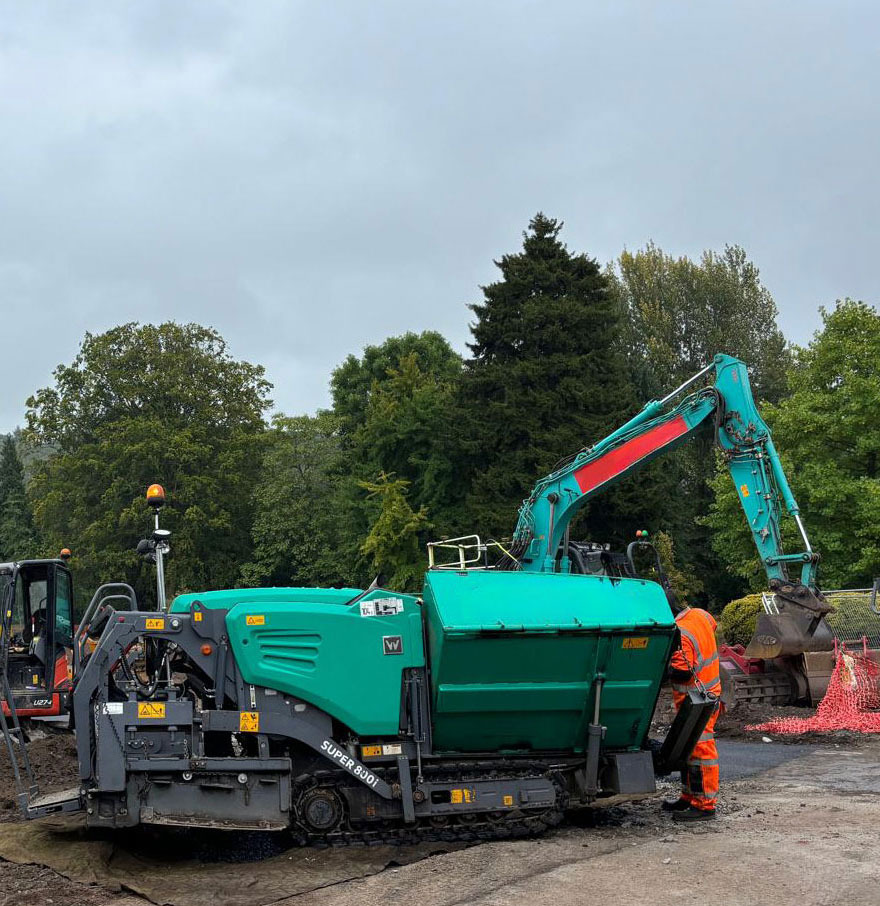 Vogele Super 800i - Асфалтен поплочувач: слика 1 Vogele Super 800i - Асфалтен поплочувач: слика 1