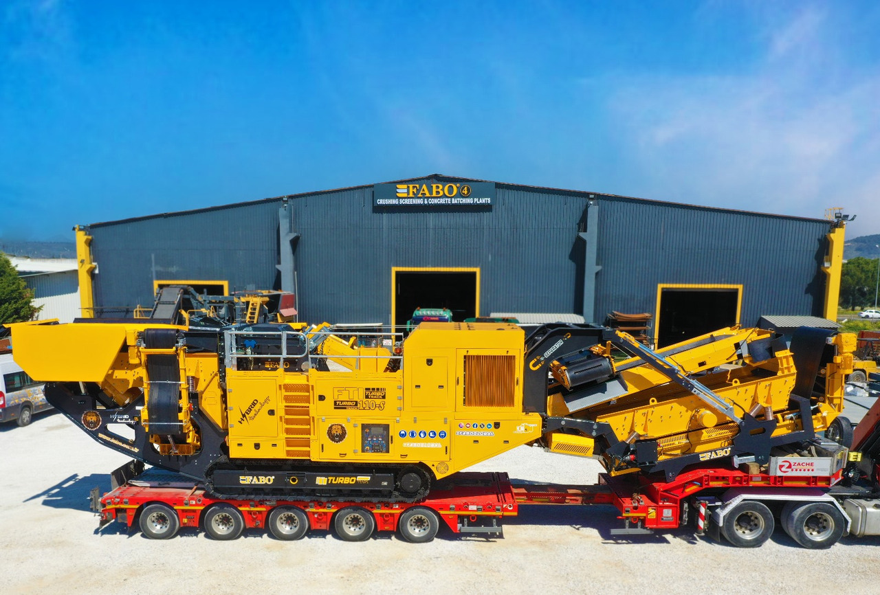 FABO FTI-110s Tracked Impact Crusher - Мобилна дробилка: слика 1 FABO FTI-110s Tracked Impact Crusher - Мобилна дробилка: слика 1