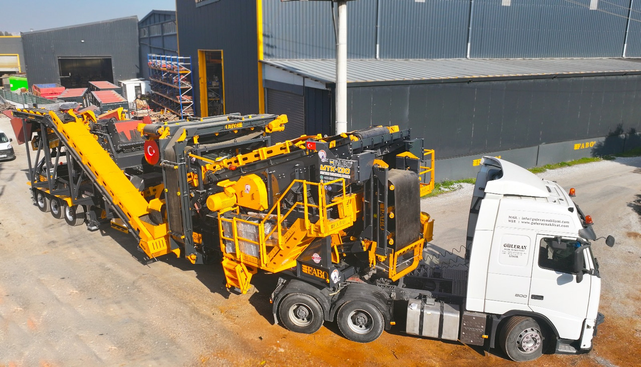 FABO MTK-130 MOBILE CRUSHING & SCREENING PLANT - Мобилна дробилка: слика 1 FABO MTK-130 MOBILE CRUSHING & SCREENING PLANT - Мобилна дробилка: слика 1