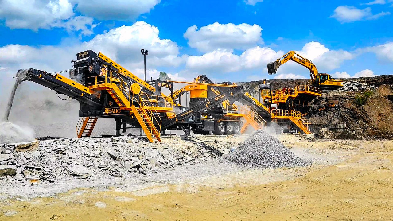FABO Mobile crusher - Мобилна дробилка: слика 2 FABO Mobile crusher - Мобилна дробилка: слика 2