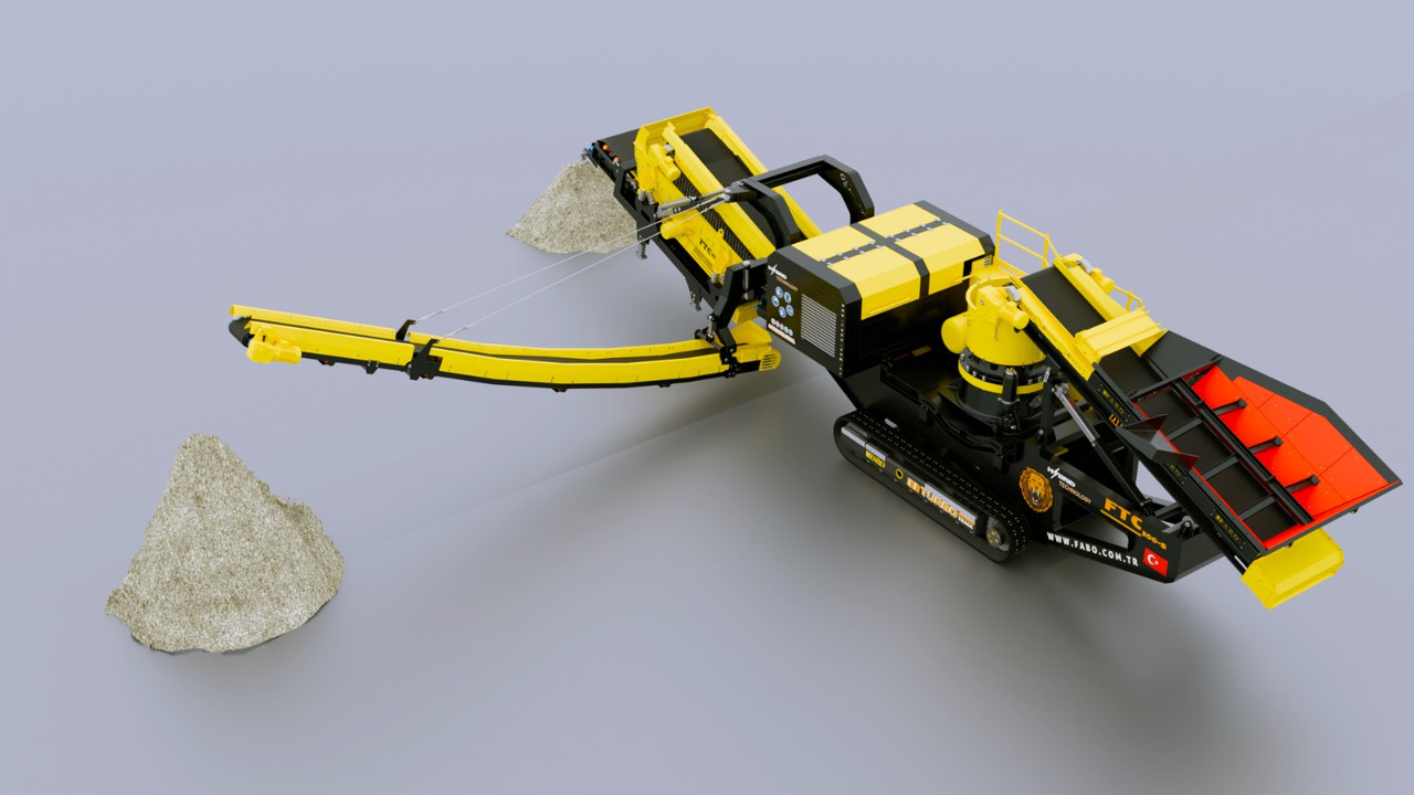FABO Mobile crusher - Мобилна дробилка: слика 2 FABO Mobile crusher - Мобилна дробилка: слика 2