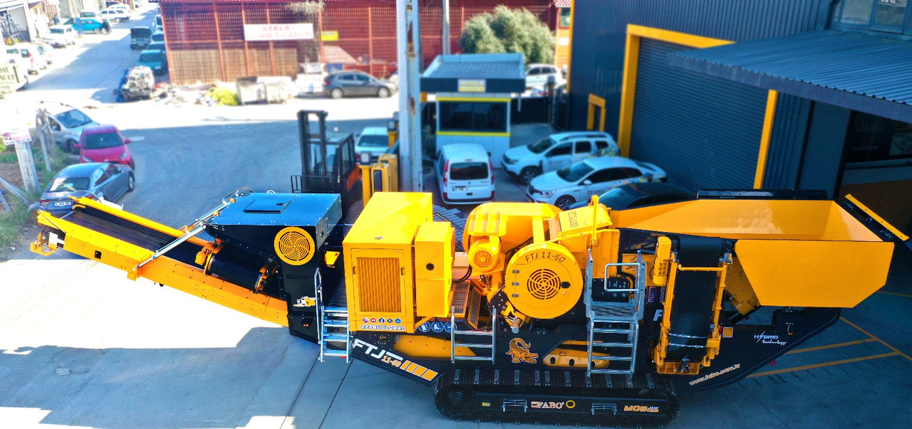 FABO Mobile crusher - Мобилна дробилка: слика 1 FABO Mobile crusher - Мобилна дробилка: слика 1