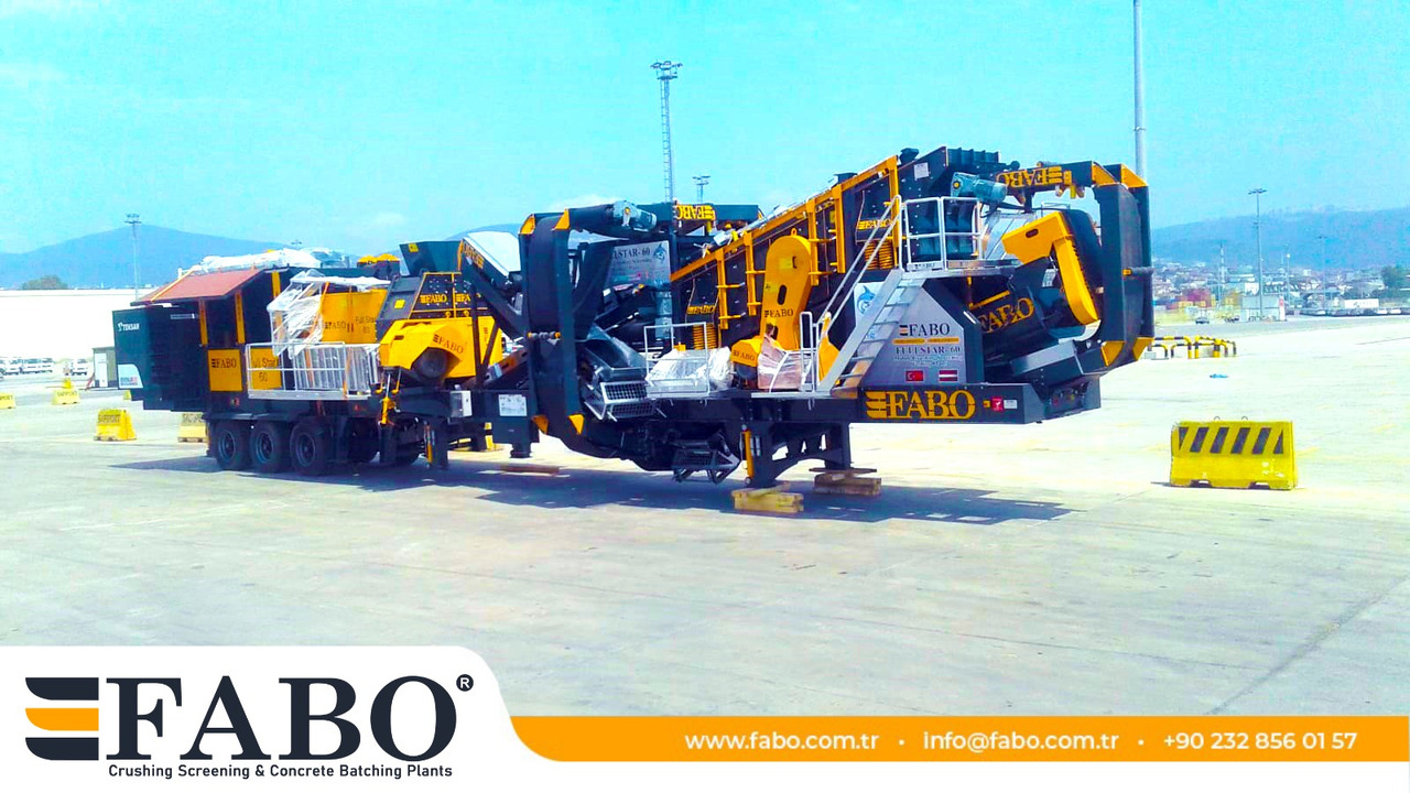 Нов Мобилна дробилка FABO Mobile crusher: слика 18