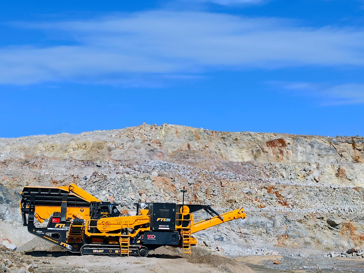 FABO Mobile crusher - Мобилна дробилка: слика 2 FABO Mobile crusher - Мобилна дробилка: слика 2