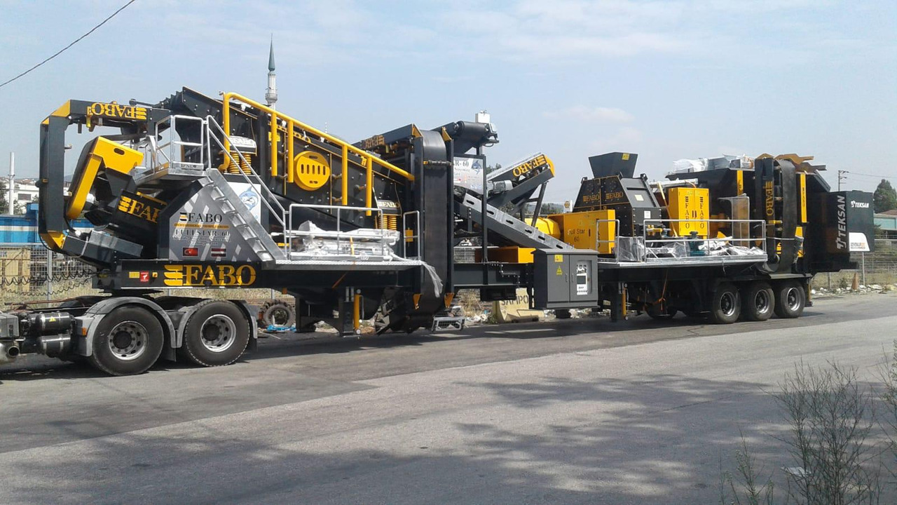 Нов Мобилна дробилка FABO Mobile crusher: слика 21