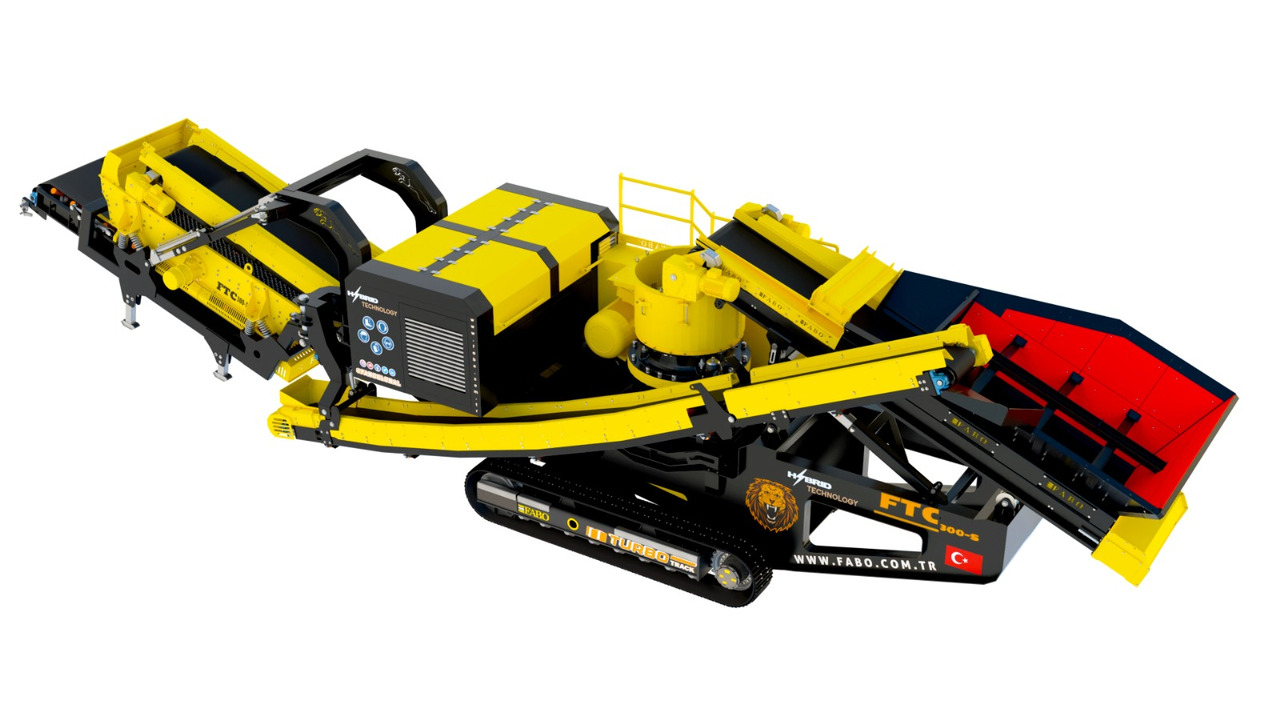 FABO Mobile crusher - Мобилна дробилка: слика 5 FABO Mobile crusher - Мобилна дробилка: слика 5