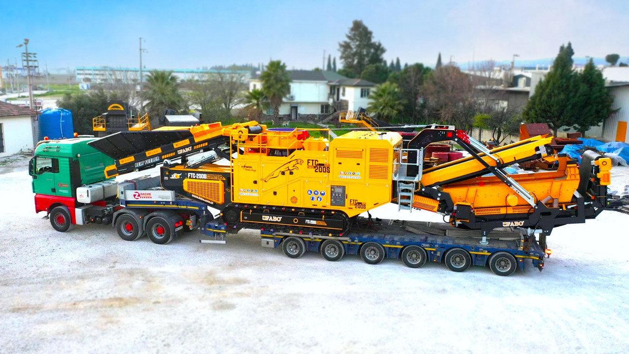 FABO Mobile crusher - Мобилна дробилка: слика 2 FABO Mobile crusher - Мобилна дробилка: слика 2