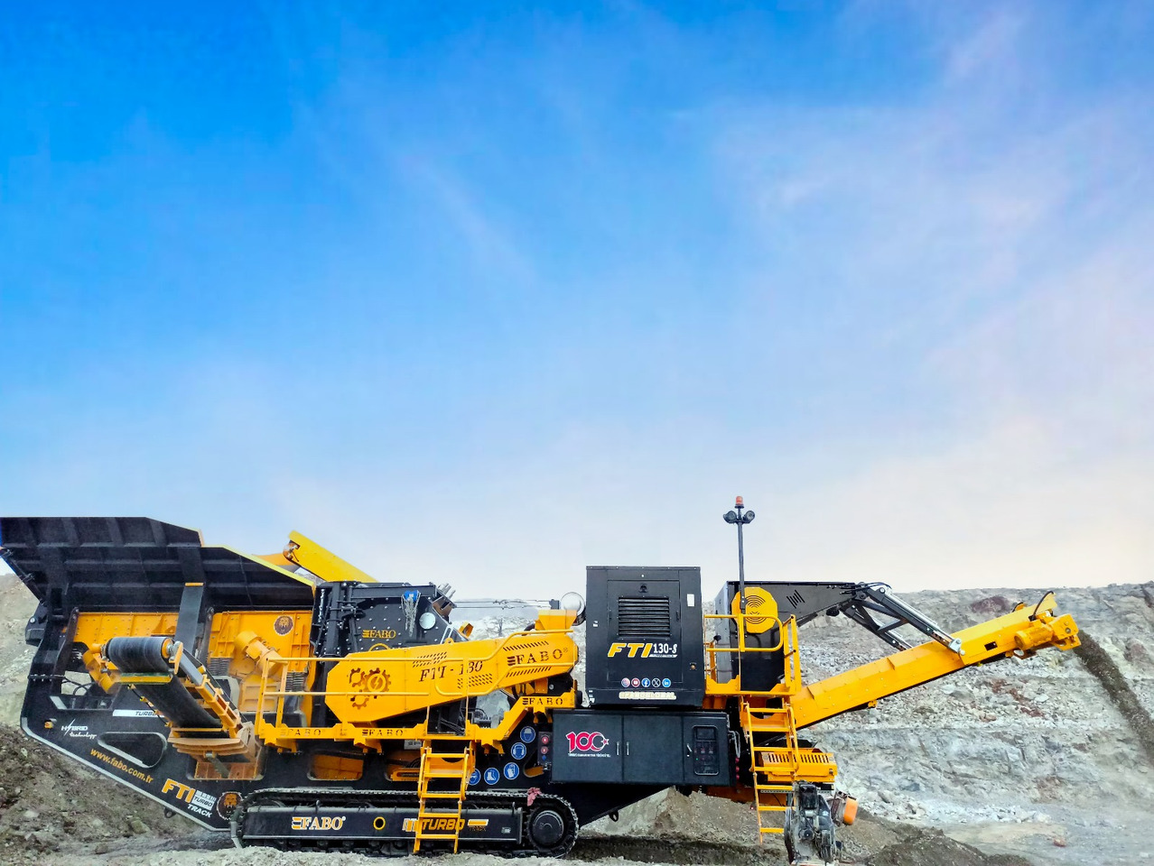 FABO Mobile crusher - Мобилна дробилка: слика 3 FABO Mobile crusher - Мобилна дробилка: слика 3