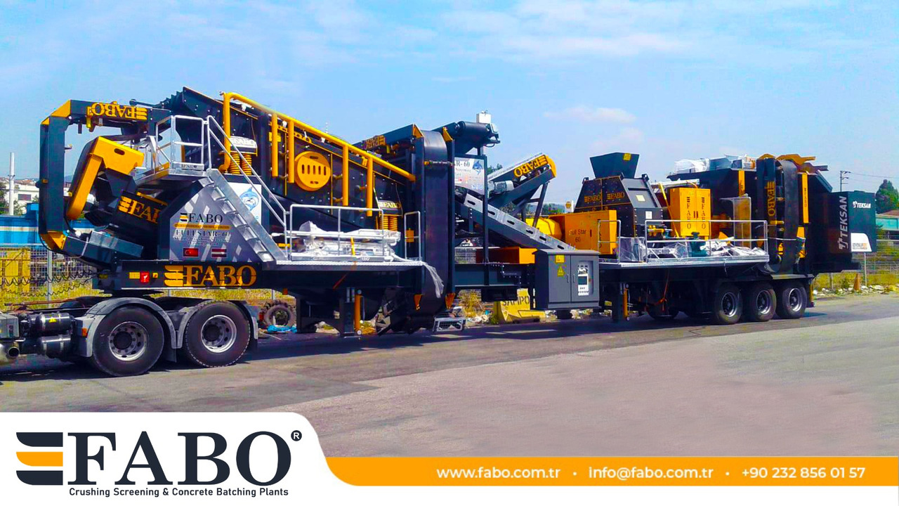 Нов Мобилна дробилка FABO Mobile crusher: слика 16