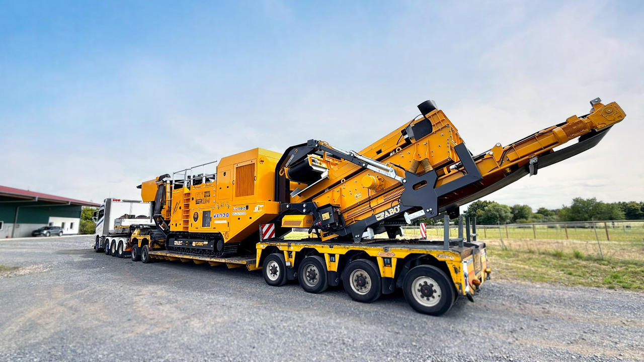 FABO Mobile crusher - Мобилна дробилка: слика 1 FABO Mobile crusher - Мобилна дробилка: слика 1