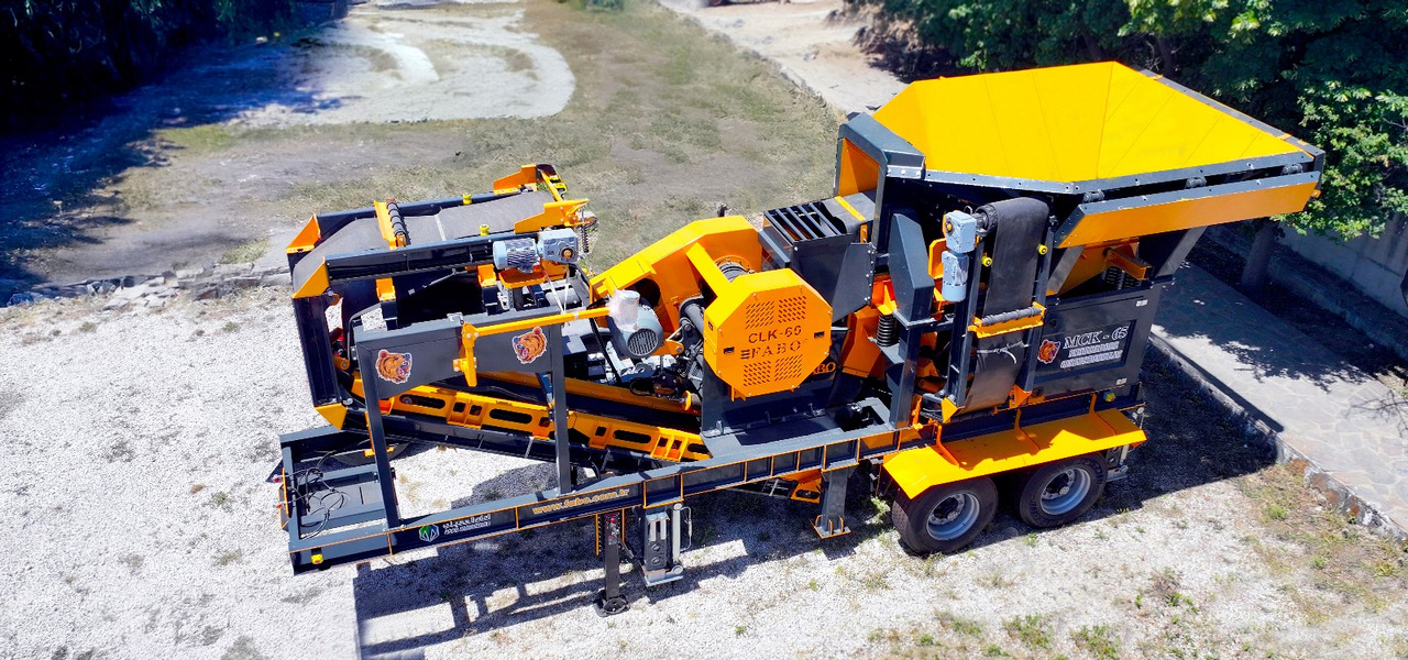FABO Mobile crusher - Мобилна дробилка: слика 1 FABO Mobile crusher - Мобилна дробилка: слика 1