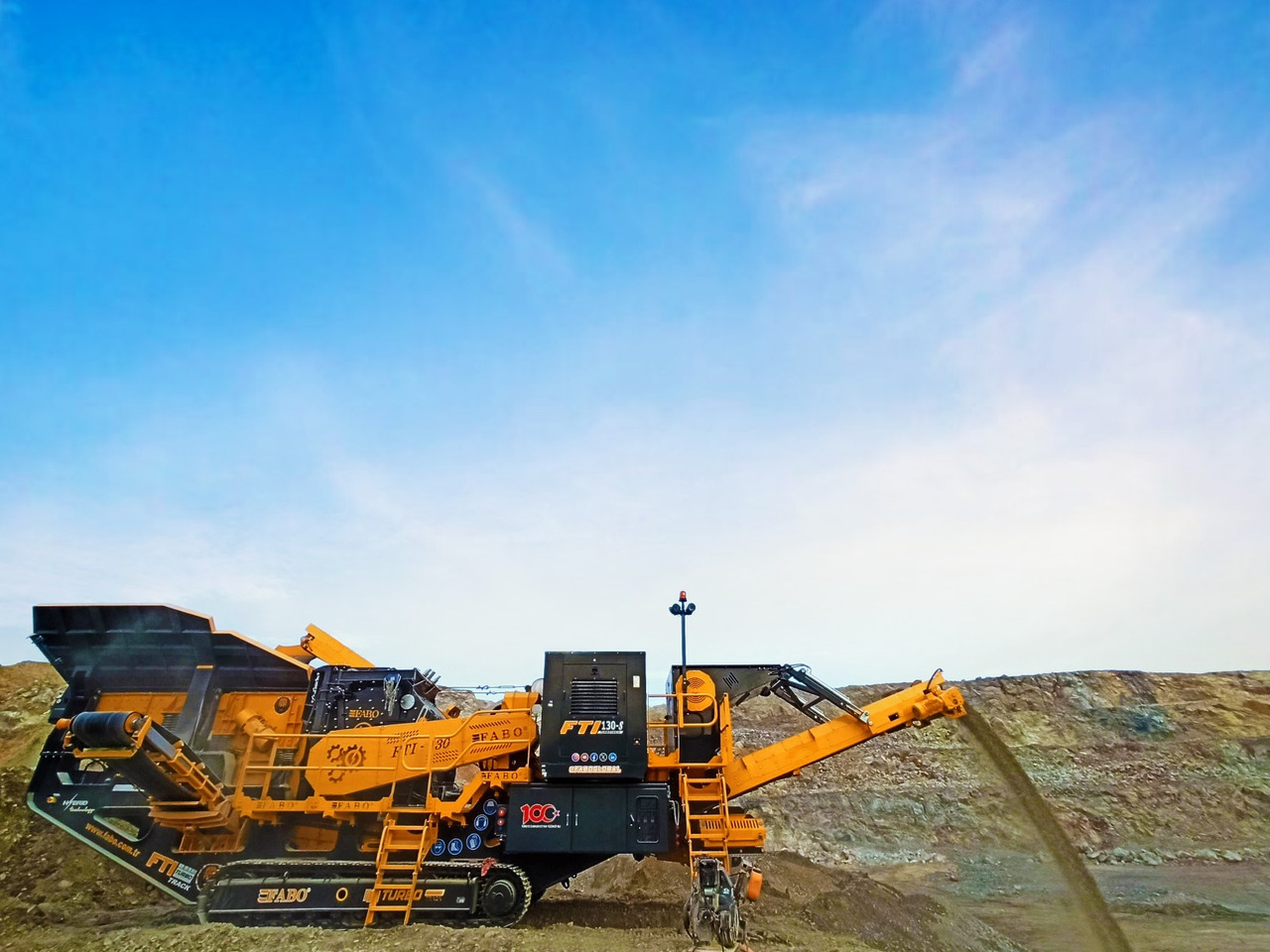 FABO Mobile crusher - Мобилна дробилка: слика 4 FABO Mobile crusher - Мобилна дробилка: слика 4