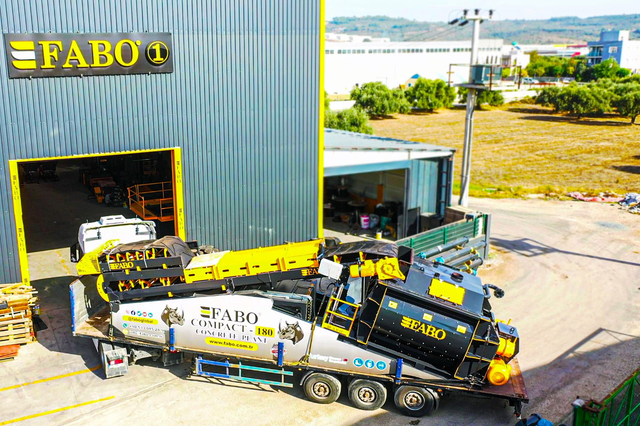 Нов Бетонска база FABO compact concrete plant: слика 10