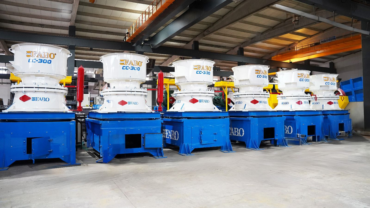 FABO cone crusher - Конус дробилката: слика 1 FABO cone crusher - Конус дробилката: слика 1