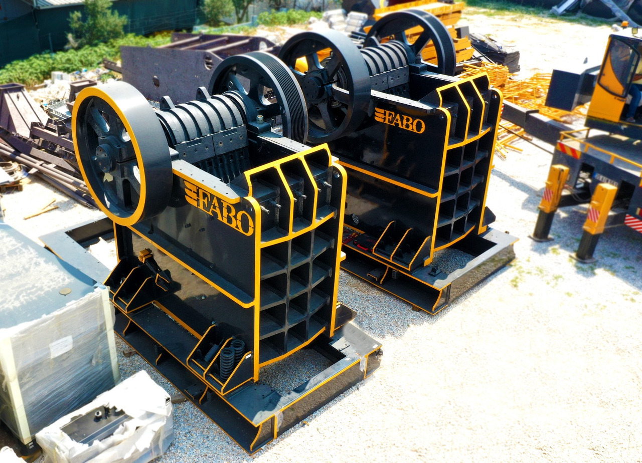 FABO jaw crusher - Дробилката за вилица: слика 1 FABO jaw crusher - Дробилката за вилица: слика 1