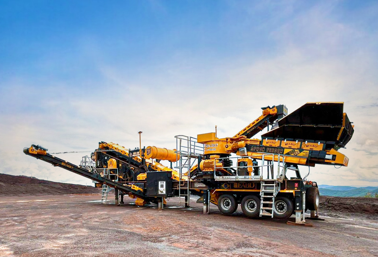 FABO mining machinery - crushing plant - Рударска машина: слика 1 FABO mining machinery - crushing plant - Рударска машина: слика 1