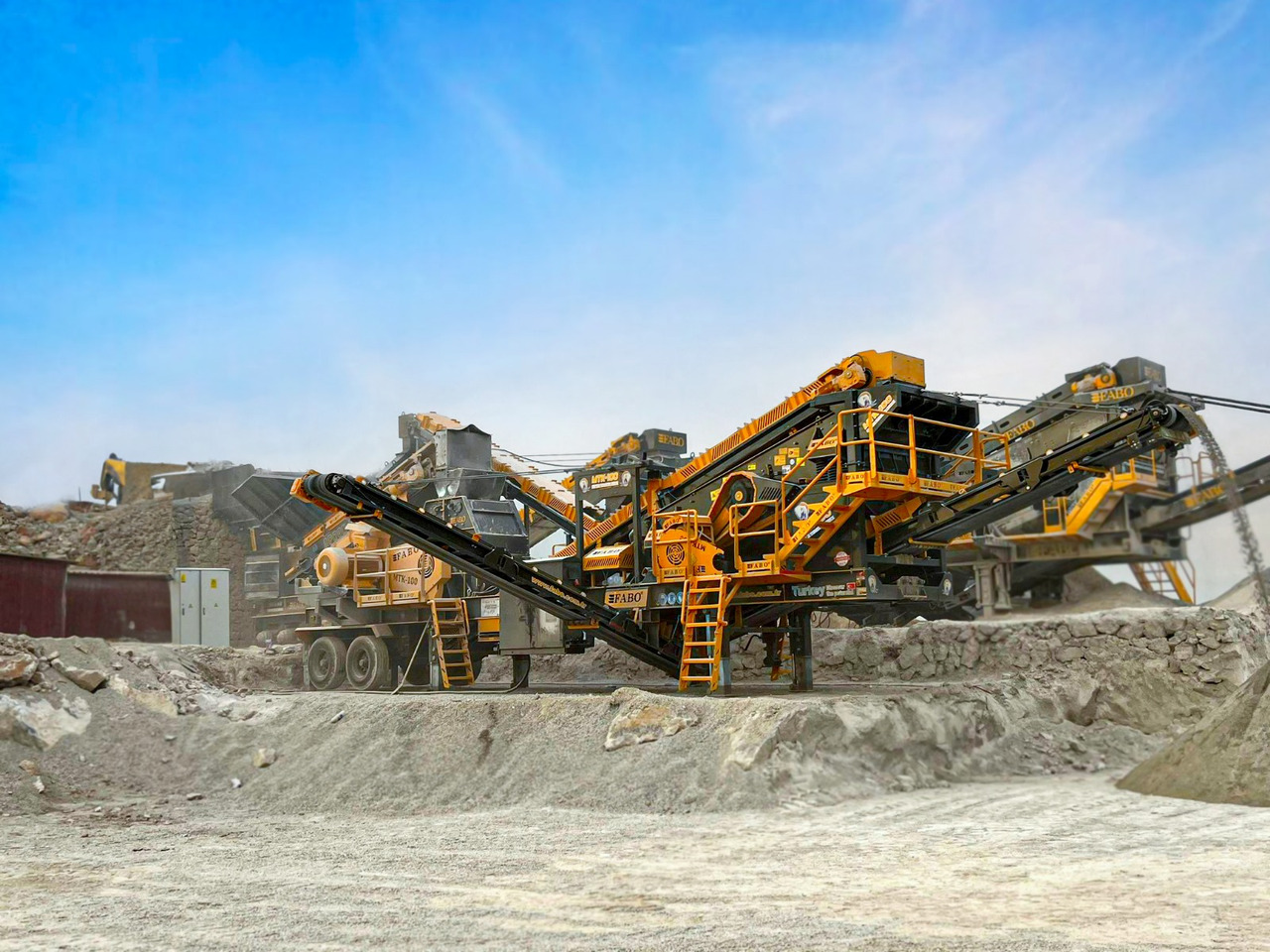 FABO mining machinery - crushing plant - Рударска машина: слика 1 FABO mining machinery - crushing plant - Рударска машина: слика 1