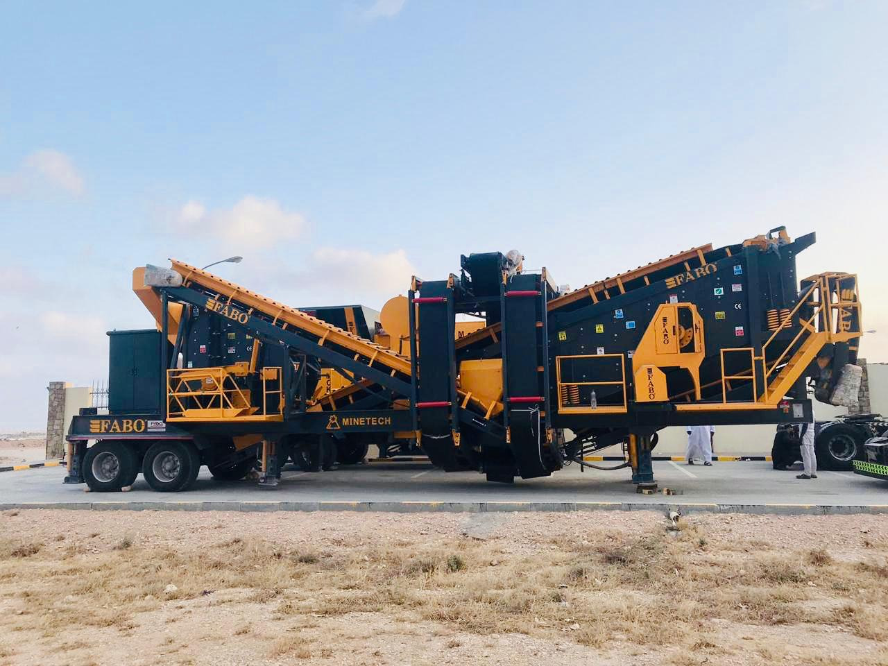 FABO mining machinery - crushing plant - Рударска машина: слика 1 FABO mining machinery - crushing plant - Рударска машина: слика 1